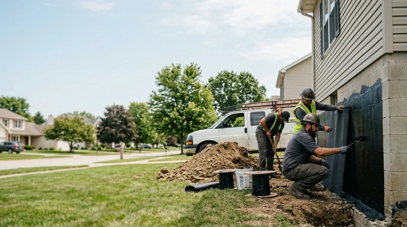 Basement Waterproofing in Andover, OH near me